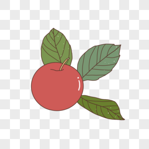 清新水果红色苹果图片