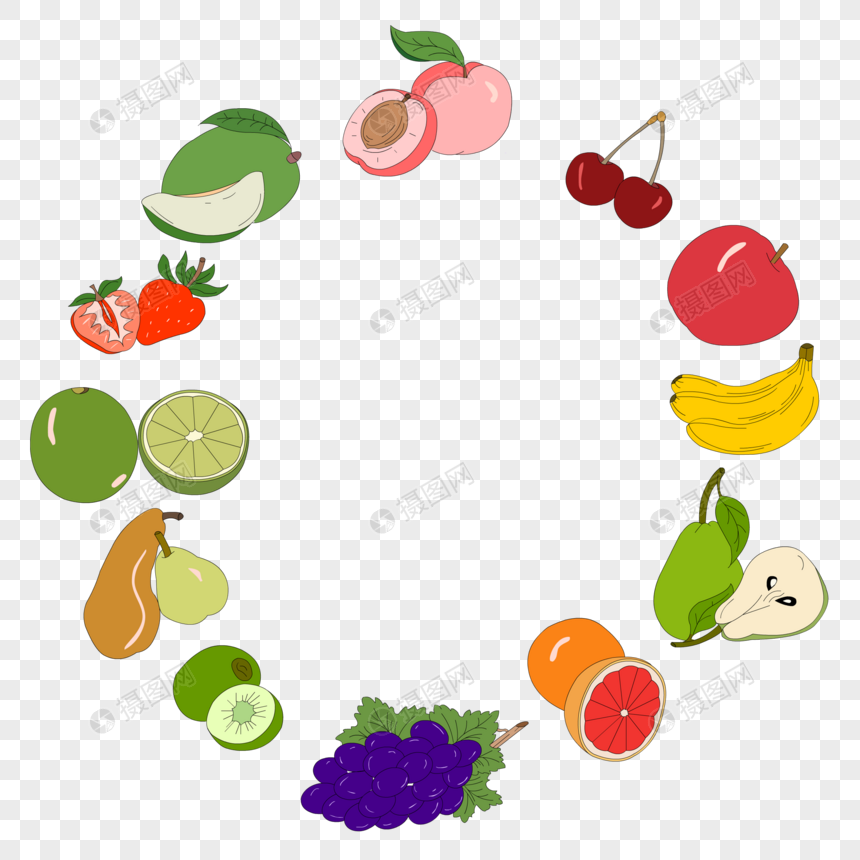 水果环图片