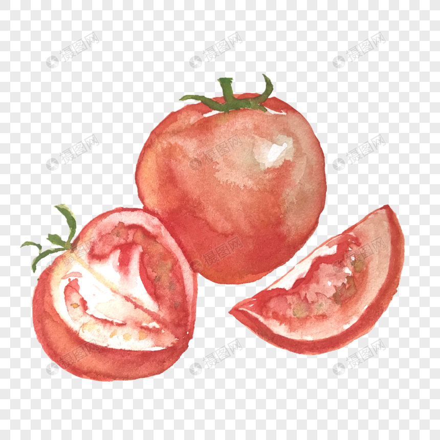 切开的西红柿图片