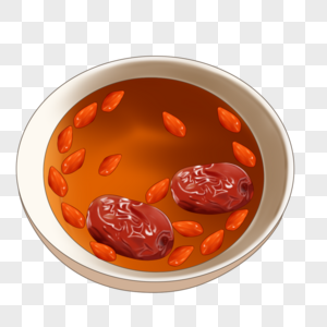 红枣枸杞泡水高清图片