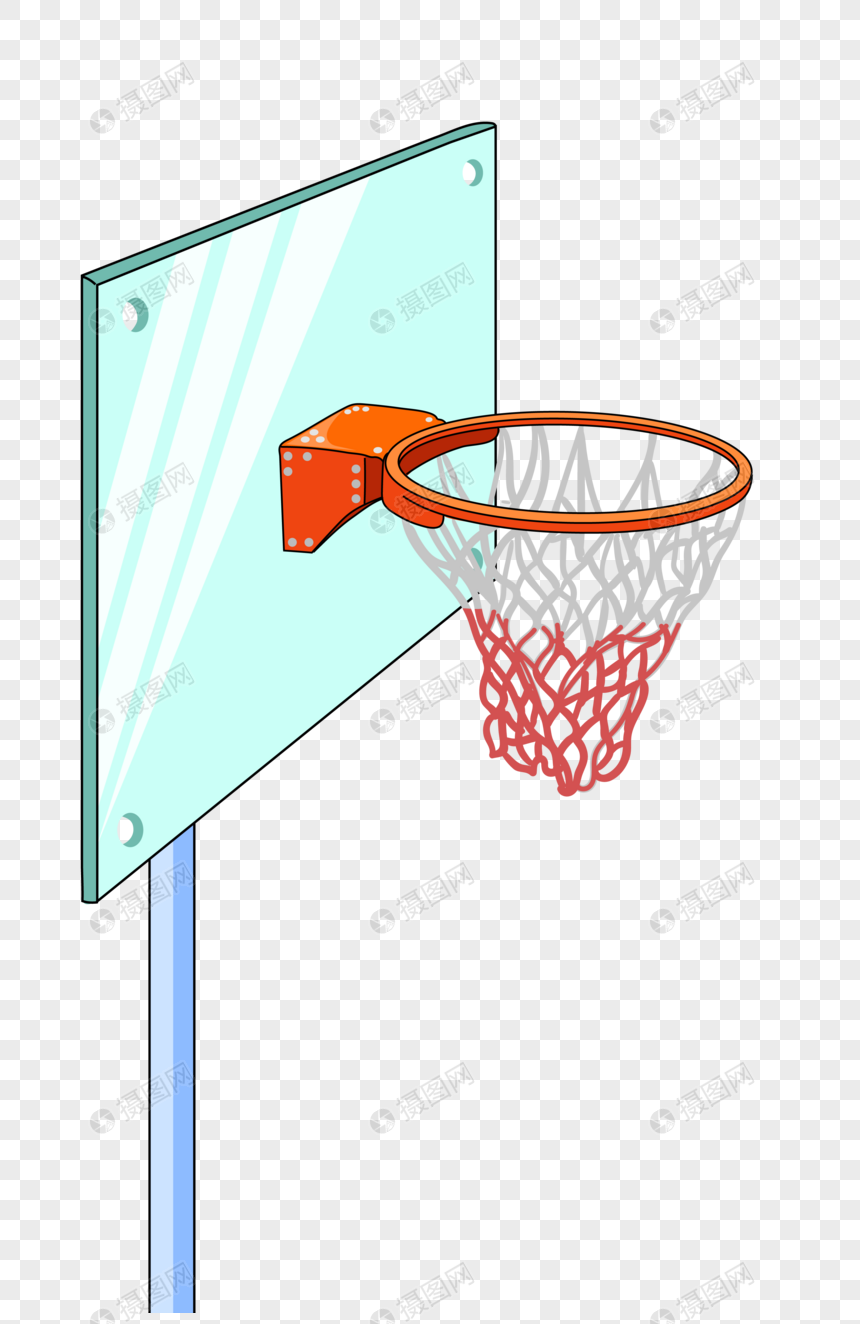 免抠元素 手绘/卡通元素 篮筐.ai 860_1324竖版 竖屏