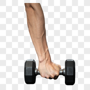 健身房男性哑铃锻炼图片