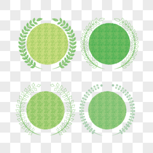 绿色纸条边框底纹图片