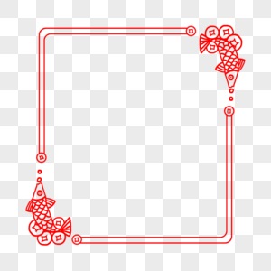 原创剪纸边框高清图片
