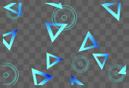 科技感渐变蓝色底纹几何图案装饰图片