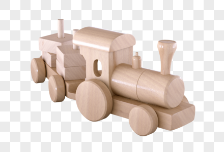 儿童积木玩具火车图片