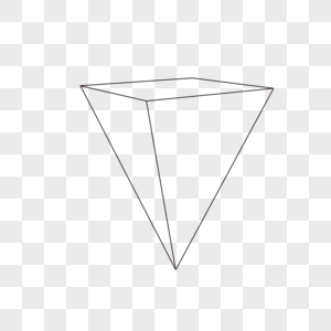 锥形几何形体高清图片