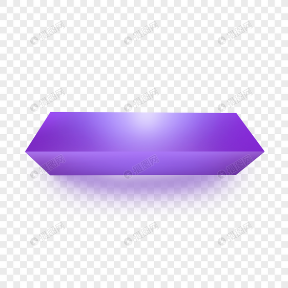 紫色立体按键标签图片