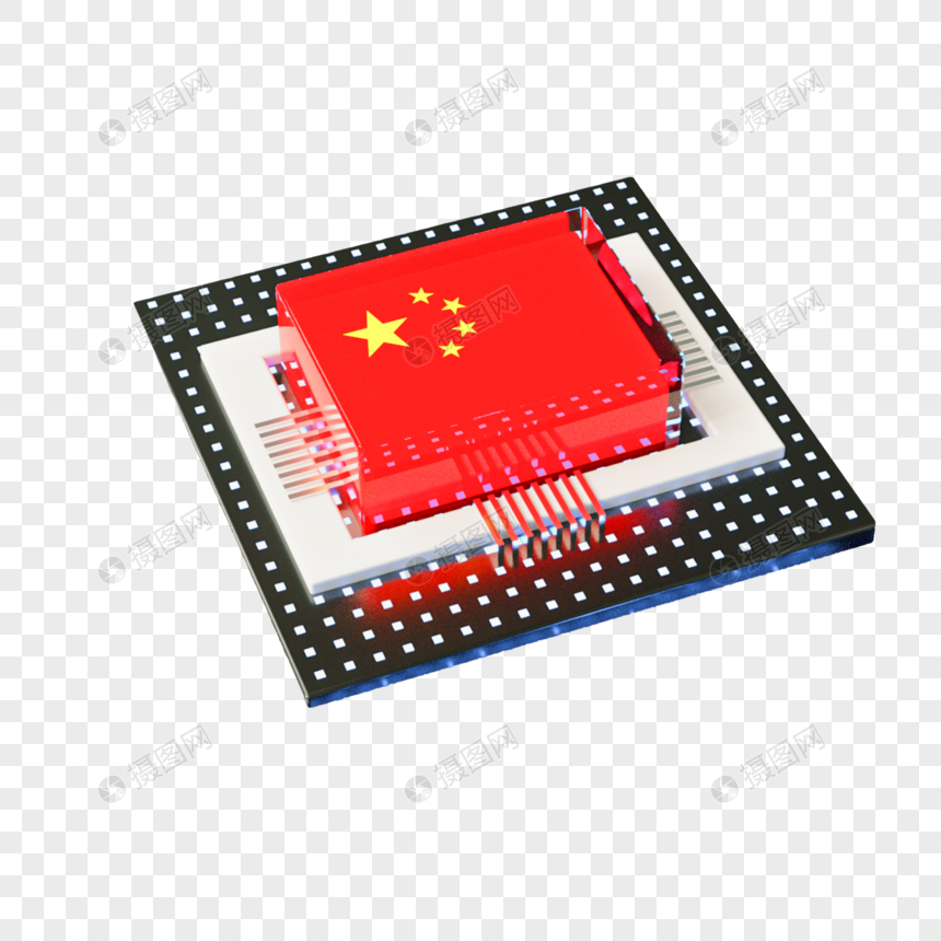 科技中国芯片场景图片