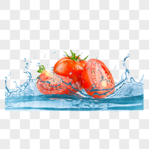 水中西红柿图片