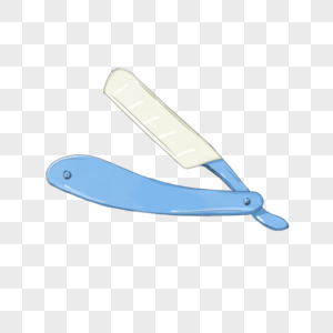 蓝色修眉刀磨机刀片高清图片
