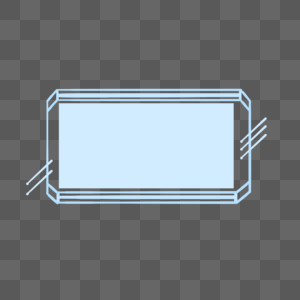 方形几何边框图片
