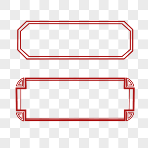 中国风边框简单