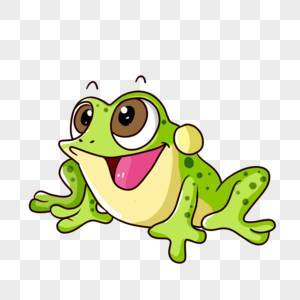 小动物青蛙卡通田鸡高清图片