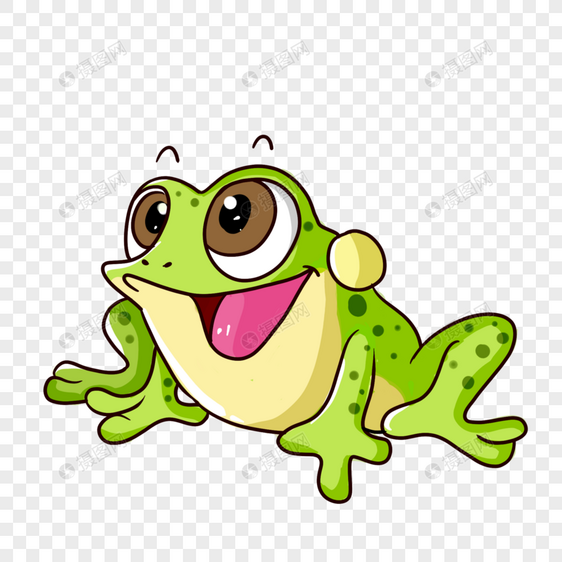 小动物青蛙图片