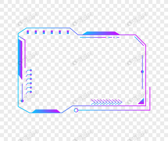 科技边框图片