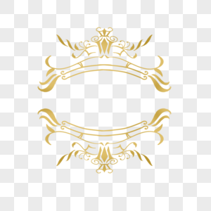 欧式皇冠花纹边框图片