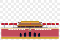 天安门建筑图片