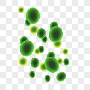 霉菌绿色细菌图片