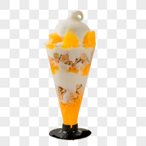 冰淇淋球杯图片