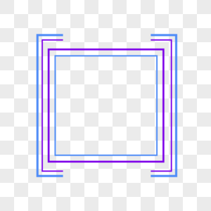 简约边框简约蓝色科技高清图片