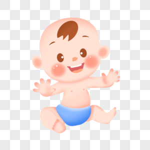 小婴儿宝宝PNG高清图片