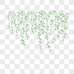 创意绿色藤蔓图片