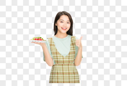 美女健康饮食图片