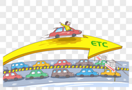 ETC高速通行图片