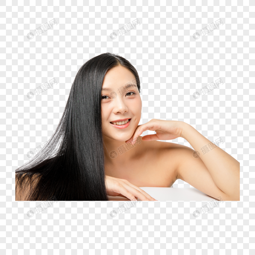 女性美发护发图片