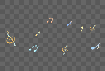 音符音符ps素材高清图片