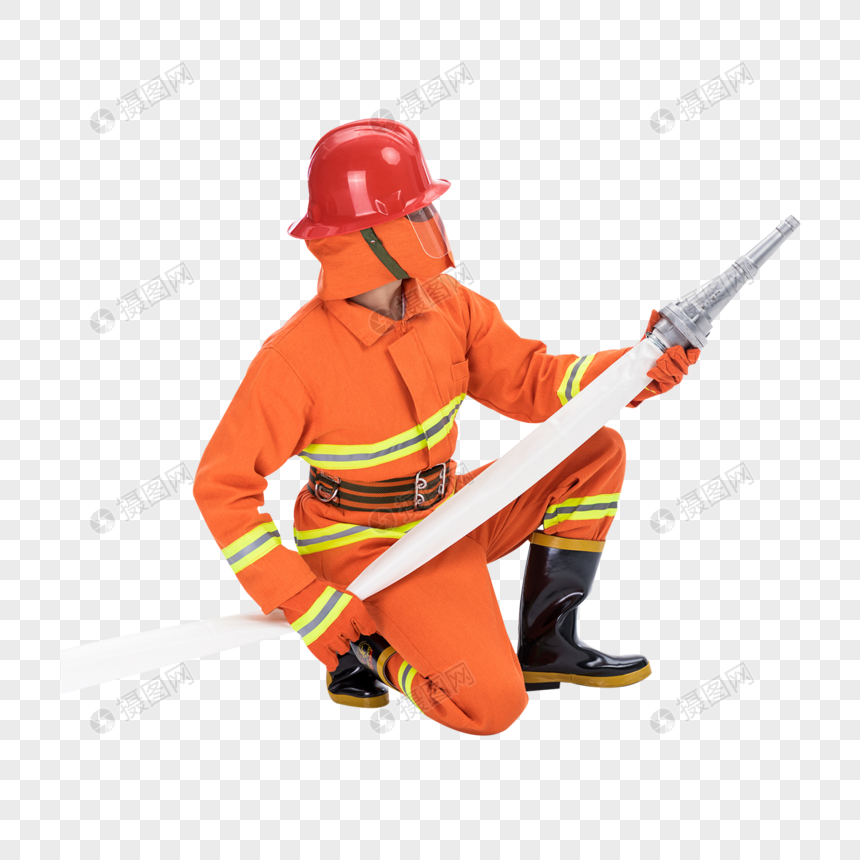 消防员形象图片
