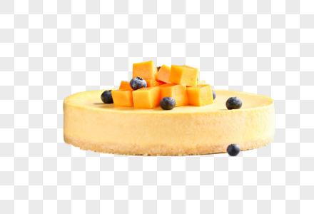 地中海芝士芒果蛋糕图片