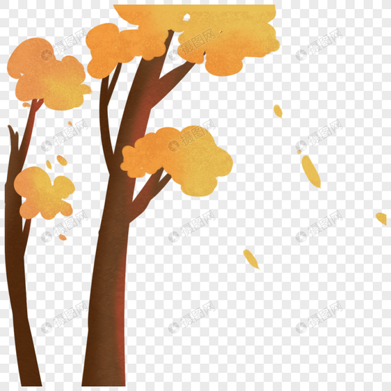 秋天的大树图片
