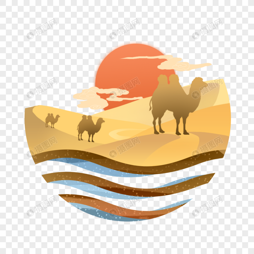 沙漠骆驼