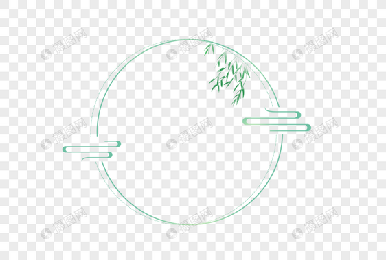 中国传统节气边框图片