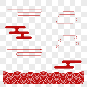 春节传统纹理背景红色高清图片