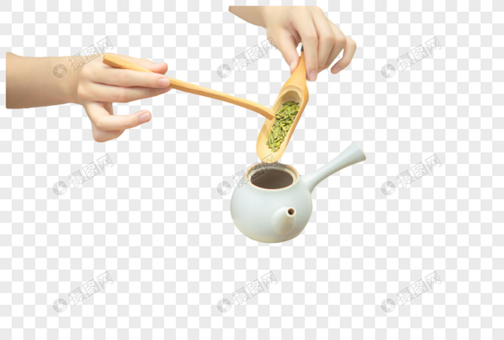 美女泡茶手势图片