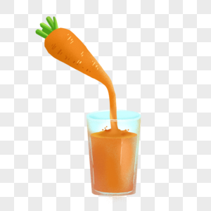 创意蔬菜胡萝卜汁图片