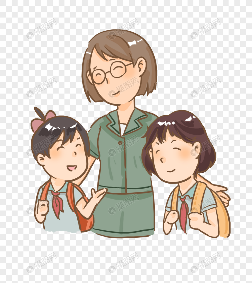 老师与学生聊天