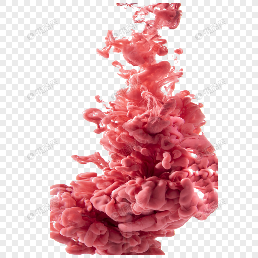 粉色粉红色彩色液体流动图片