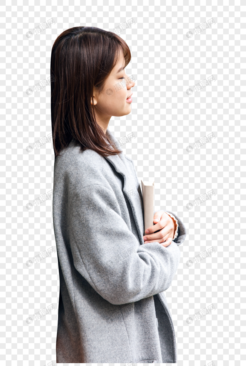 侧身的美女元素素材下载-正版素材401616337-摄图网