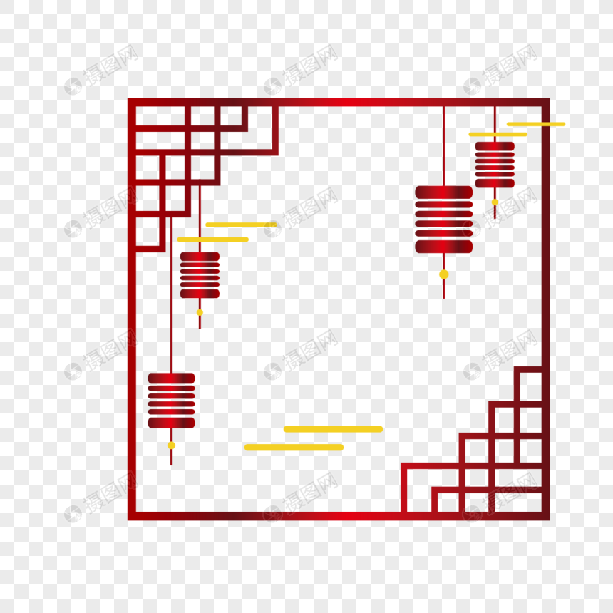 红色喜庆边框图片