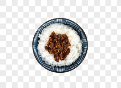 辣酱米饭图片