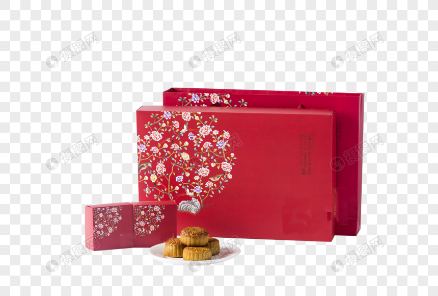中秋节月饼礼盒图片