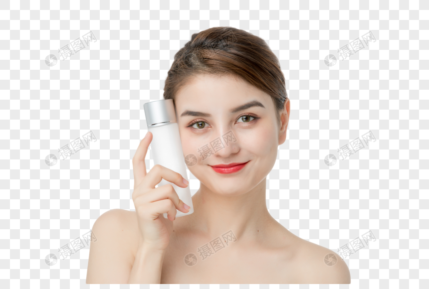 女性保湿皮肤图片