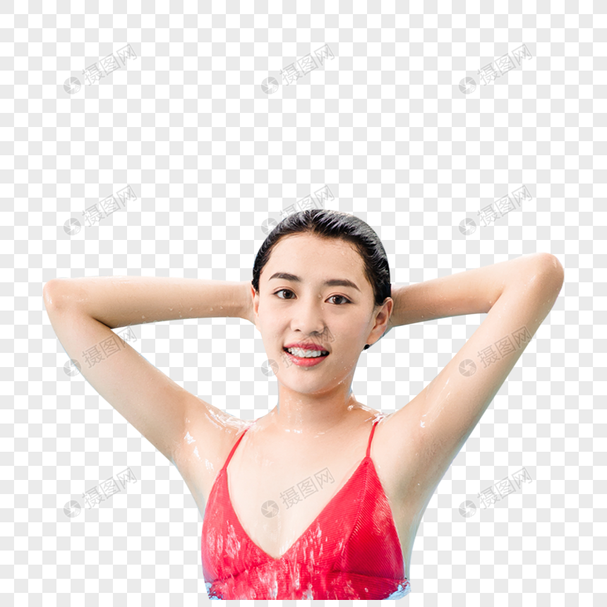 美女游泳图片