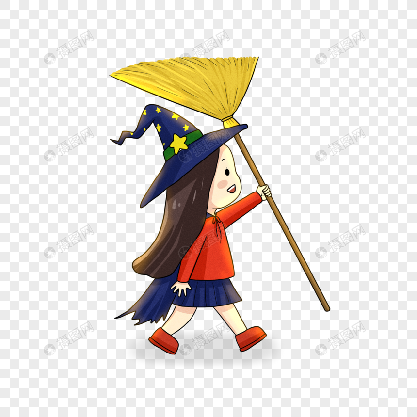 万圣节小女孩