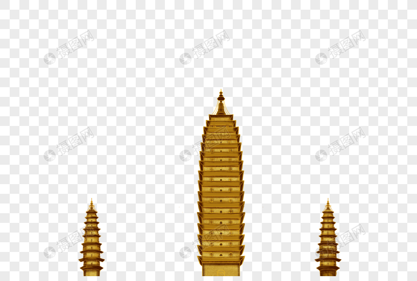 大理崇圣寺三塔