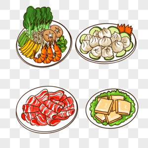 火锅食材图片